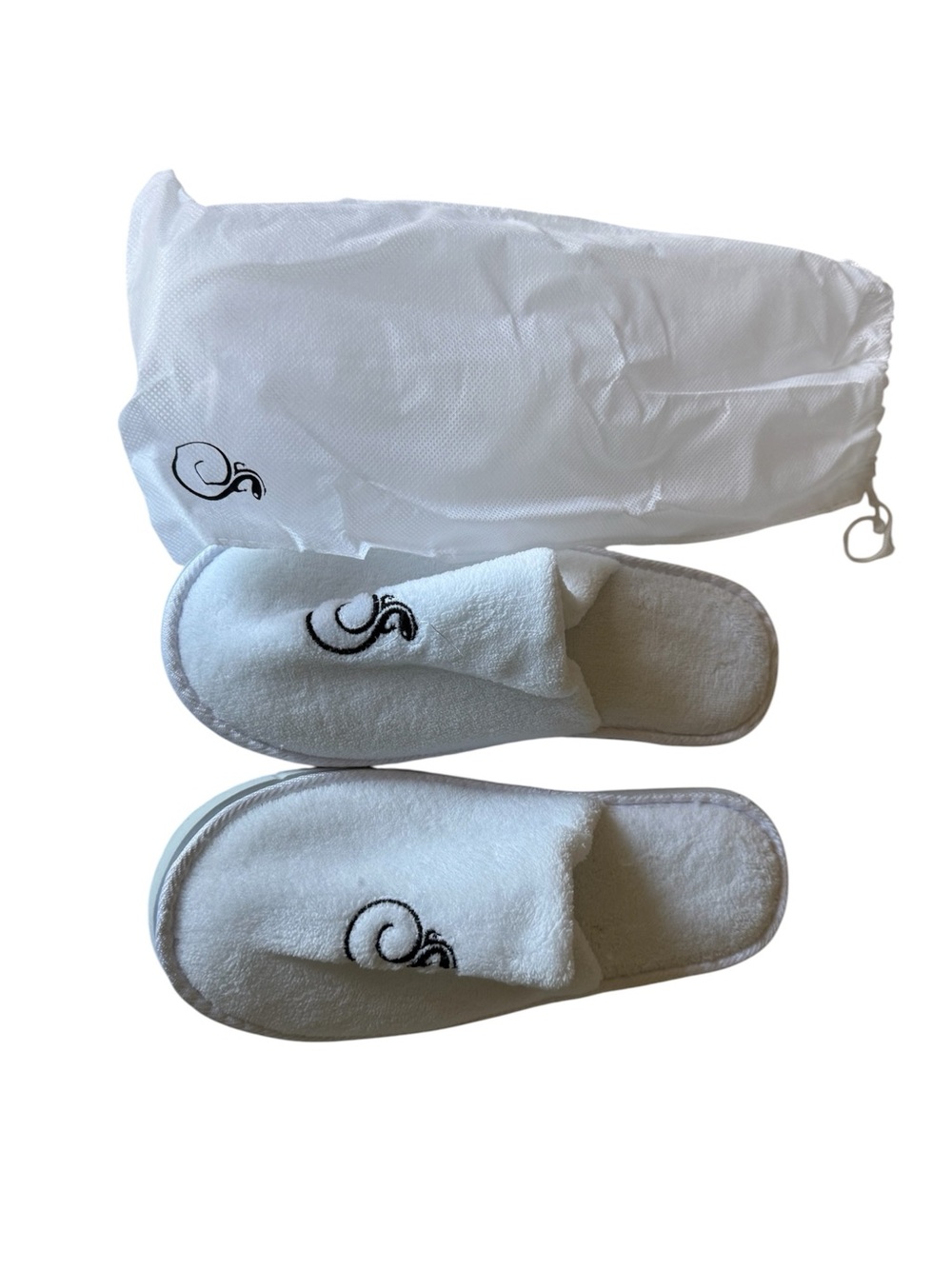 Salamander DC Resort Plush Bathroom Slippers New